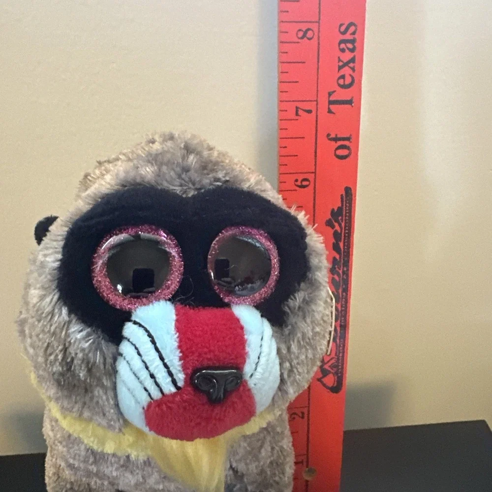 Ty Beanie‎ Boos WASABI Baboon Monkey Plush - 6